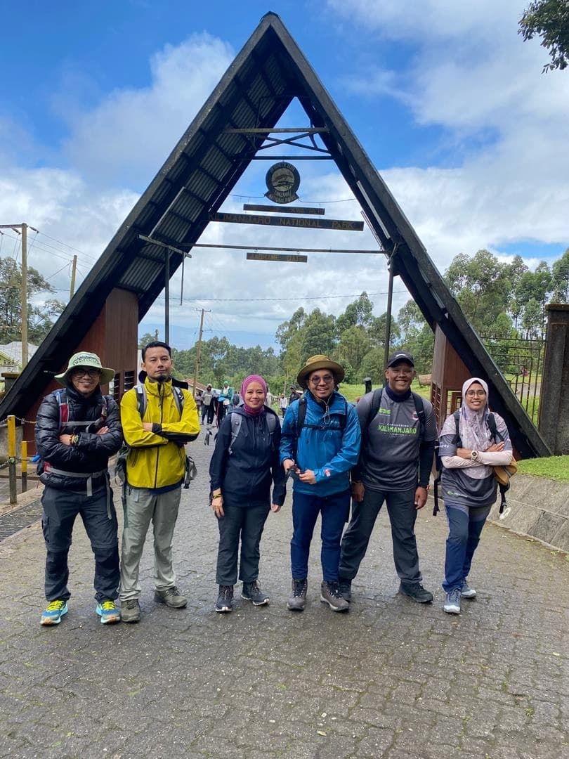 Trekking from Marangu Gate to Mandara Hut