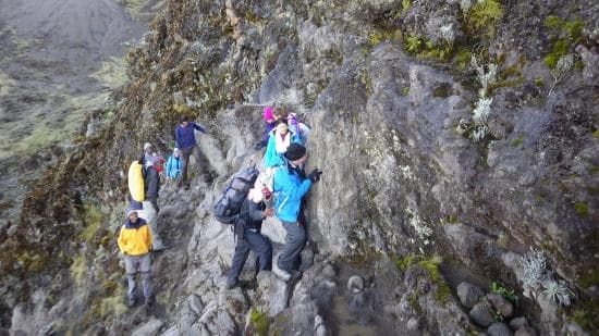 Barranco Camp to Karanga Camp