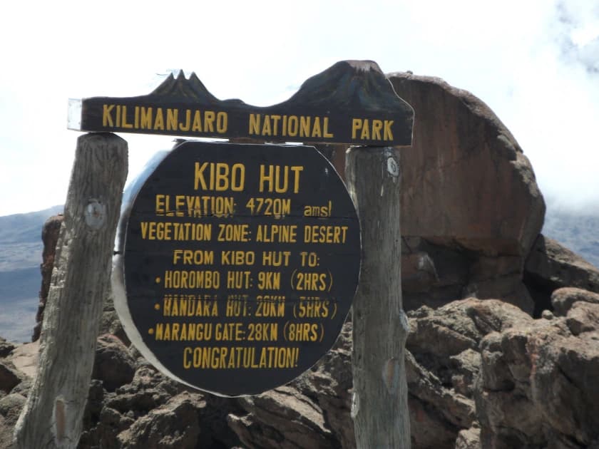 Kibo Hut Detail